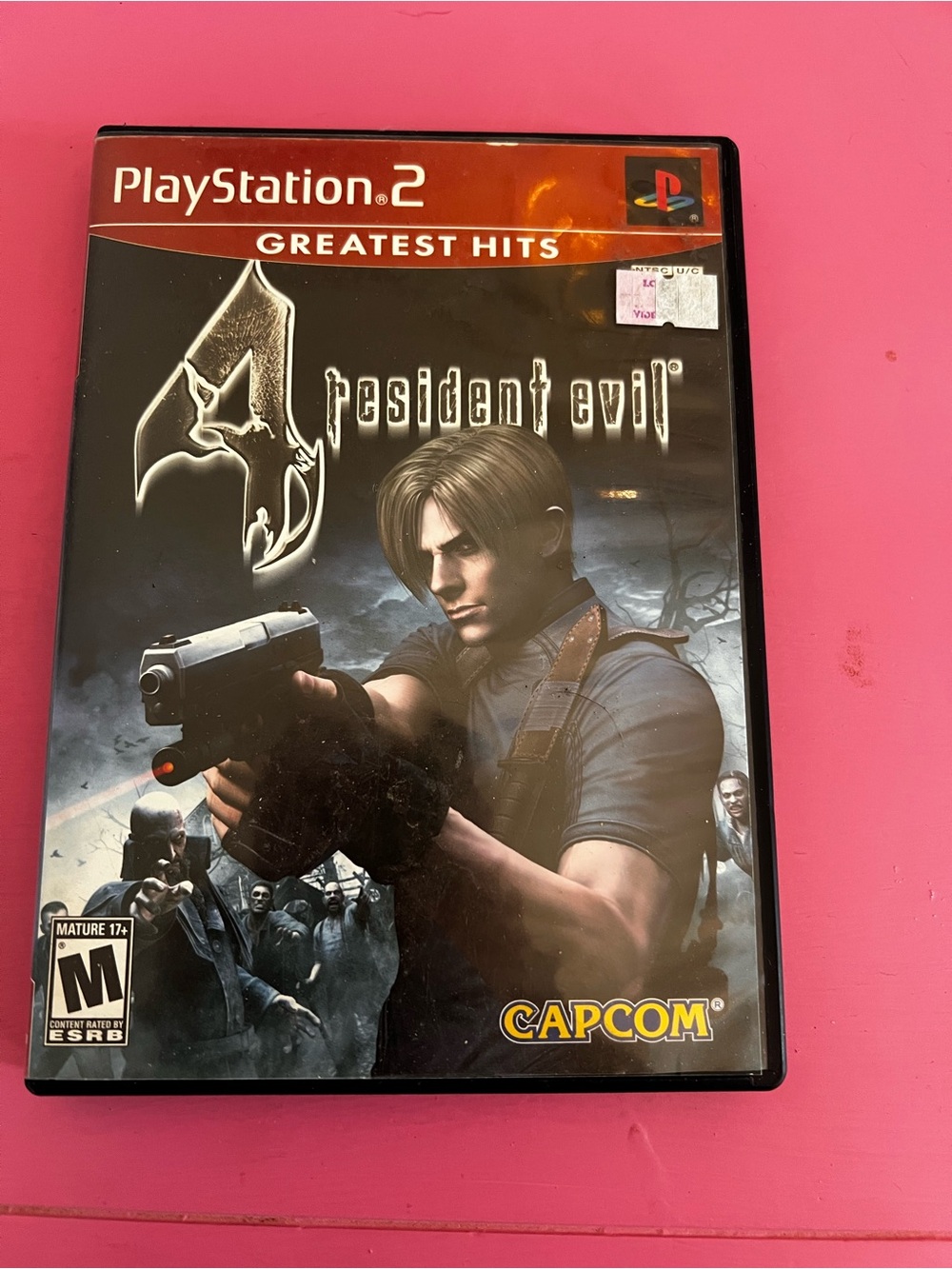 Resident Evil 4 (PlayStation 2) - Black Case
